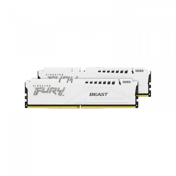Модуль пам`яті DDR5 2x16GB/5200 Kingston Fury Beast White (KF552C36BWEK2-32)
