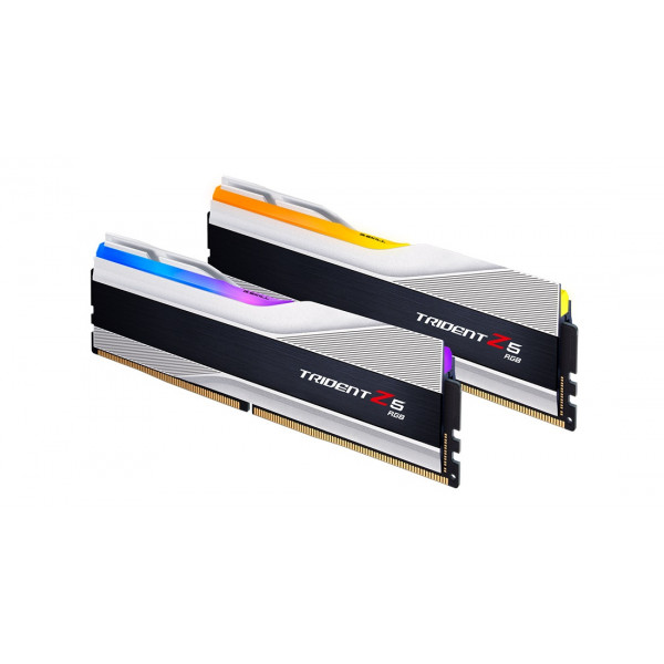 Модуль пам`ятi DDR5 2x16GB/5600 G.Skill Trident Z5 RGB Silver (F5-5600J3636C16GX2-TZ5RS)