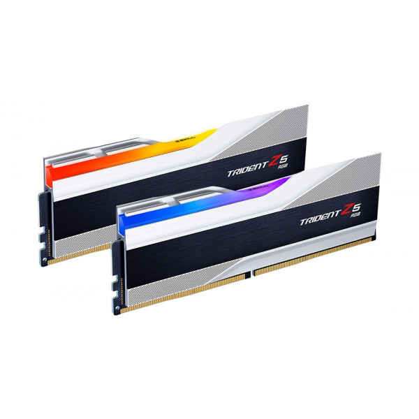 Модуль пам`ятi DDR5 2x16GB/5600 G.Skill Trident Z5 RGB Silver (F5-5600J3636C16GX2-TZ5RS)