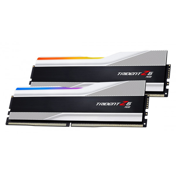 Модуль пам`ятi DDR5 2x16GB/5600 G.Skill Trident Z5 RGB Silver (F5-5600J3636C16GX2-TZ5RS)