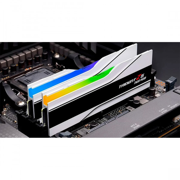 Модуль пам`ятi DDR5 2x16GB/6000 G.Skill Trident Z5 Neo RGB White (F5-6000J2836G16GX2-TZ5NRW)