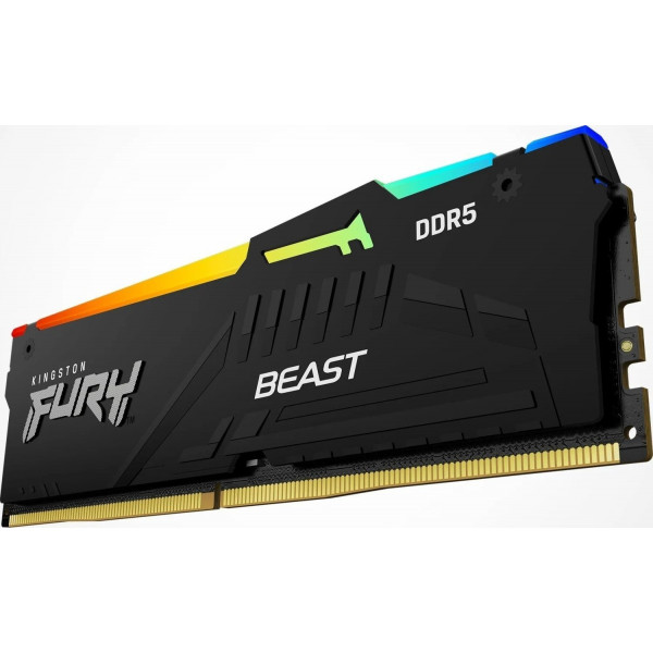 Модуль пам`яті DDR5 2x16GB/6000 Kingston Fury Beast RGB (KF560C36BBE2AK2-32)