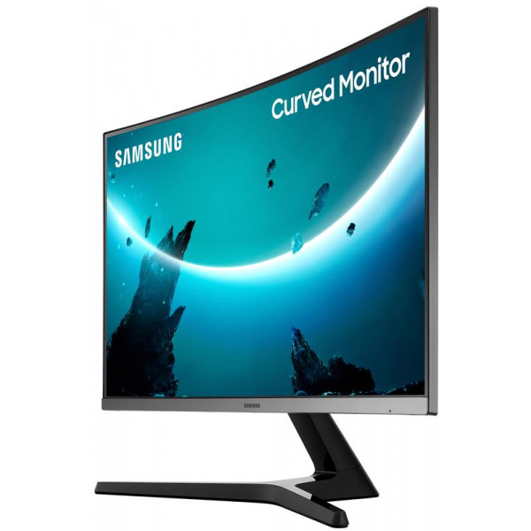 Монiтор Samsung 27" Curved C27R500 (LC27R500FHIXCI) VA Dark Gray