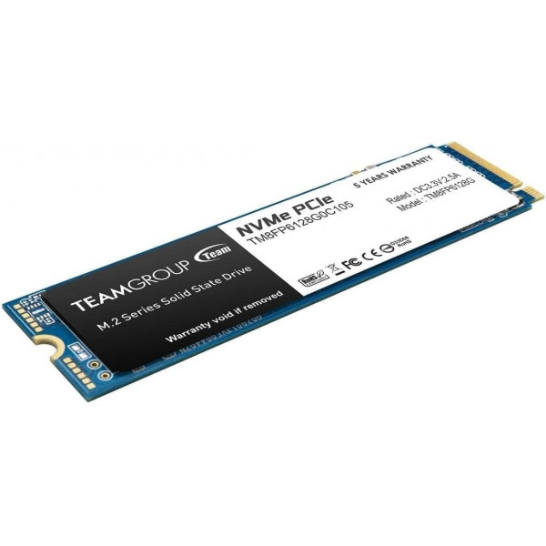 Накопичувач SSD 128GB Team MP33 M.2 2280 PCIe 3.0 x4 3D TLC (TM8FP6128G0C101)