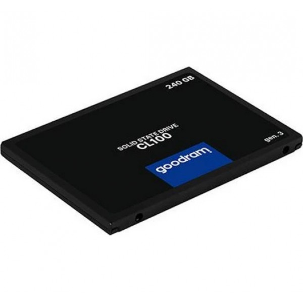 Накопичувач SSD 240GB Goodram CL100 GEN.3 2.5" SATAIII 3D TLC (SSDPR-CL100-240-G3)