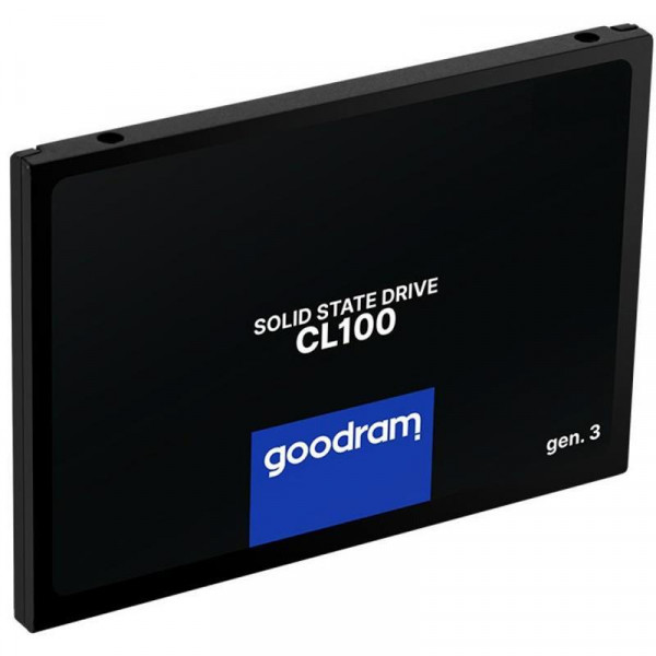 Накопичувач SSD 240GB Goodram CL100 GEN.3 2.5" SATAIII 3D TLC (SSDPR-CL100-240-G3)