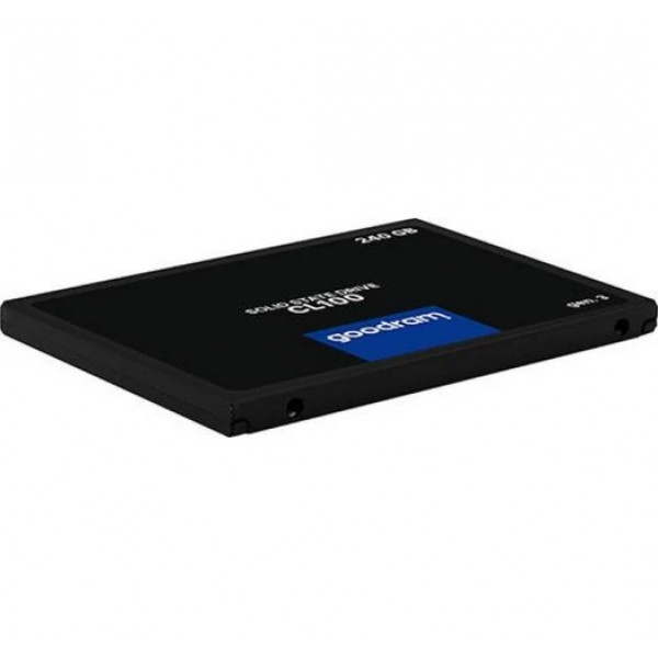 Накопичувач SSD 240GB Goodram CL100 GEN.3 2.5" SATAIII 3D TLC (SSDPR-CL100-240-G3)