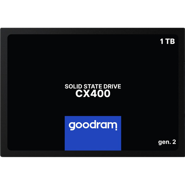 Накопичувач SSD 2ТB Goodram CX400 Gen.2 2.5" SATAIII 3D TLC (SSDPR-CX400-02T-G2)