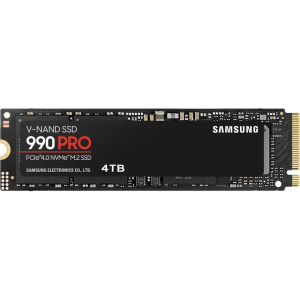 Накопичувач SSD 4ТB Samsung 990 PRO M.2 2280 PCIe 4.0 x4 NVMe V-NAND MLC (MZ-V9P4T0BW)