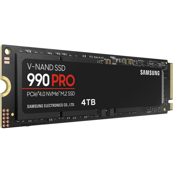 Накопичувач SSD 4ТB Samsung 990 PRO M.2 2280 PCIe 4.0 x4 NVMe V-NAND MLC (MZ-V9P4T0BW)