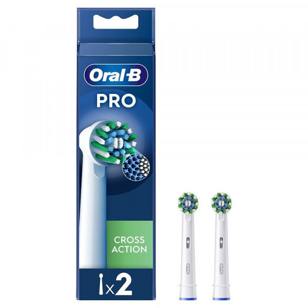 Насадка для зубної електрощітки Braun Oral-B Pro Cross Action EB50RX (2 шт.)