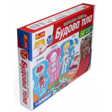 Навчальні пазли. Будова тіла