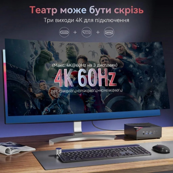Неттоп NiPoGi AM06 Pro (794969091659)