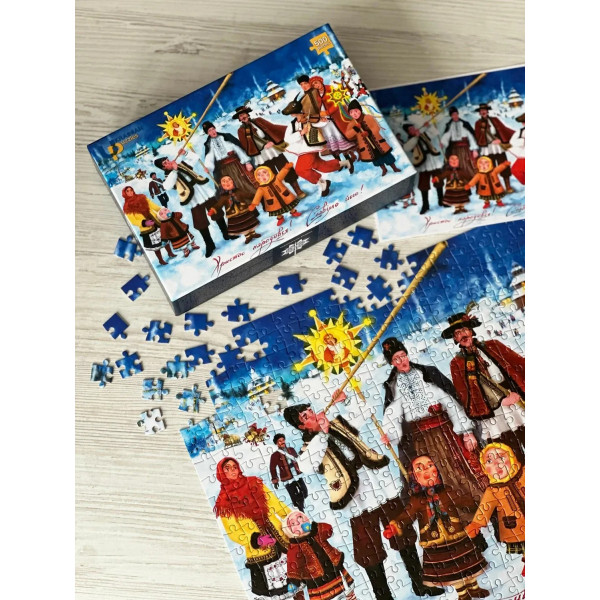 Пазл UkrainianPuzzles Українське різдво