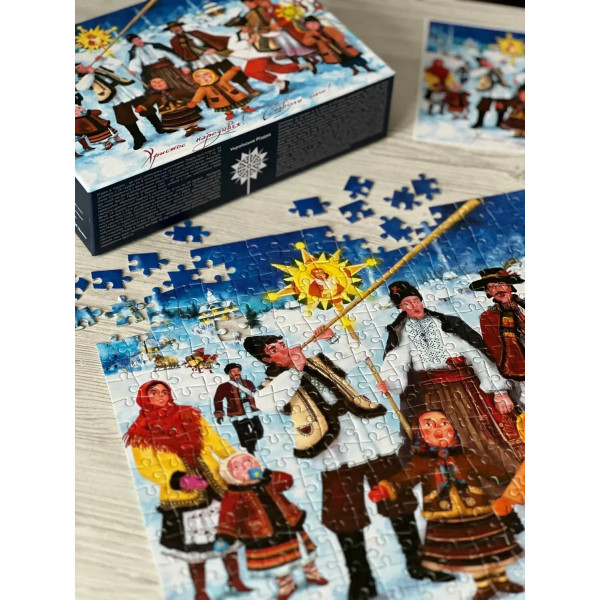 Пазл UkrainianPuzzles Українське різдво