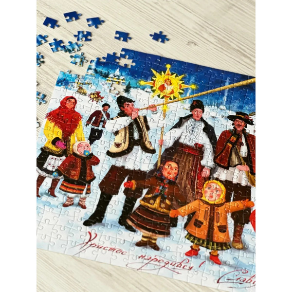 Пазл UkrainianPuzzles Українське різдво