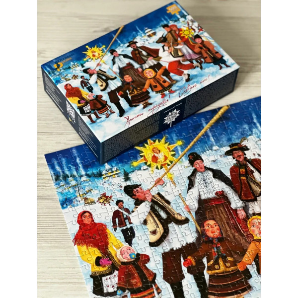 Пазл UkrainianPuzzles Українське різдво