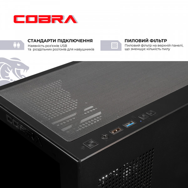 Персональний комп`ютер COBRA Gaming (A96X.64.S10.57T.19904)