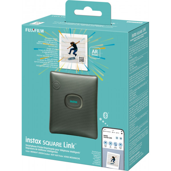 Принтер миттєвого друку Fujifilm Instax SQ Link Green (16785482)