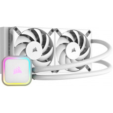 Система водяного охолодження Corsair iCUE H100i RGB Elite Liquid CPU Cooler White (CW-9060078-WW)