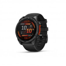 Смарт-годинник Garmin Fenix 8 47mm AMOLED Slate Grey with Black Silicone (010-02904-09)