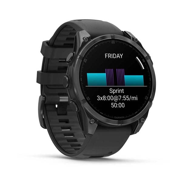 Смарт-годинник Garmin Fenix 8 47mm AMOLED Slate Grey with Black Silicone (010-02904-09)
