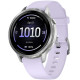 Смарт-годинник Garmin Venu 4 41mm Silver Bezel with Periwinkle Silicone Band (010-03013-01)
