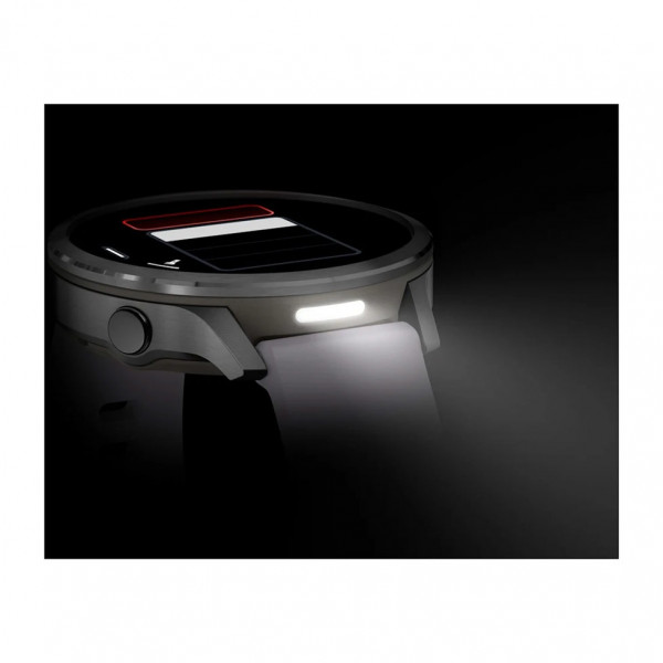 Смарт-годинник Garmin Venu 4 41mm Silver Bezel with Periwinkle Silicone Band (010-03013-01)