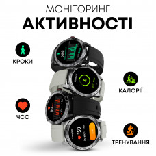 Смарт-годинник HiFuture Flex2 Silver