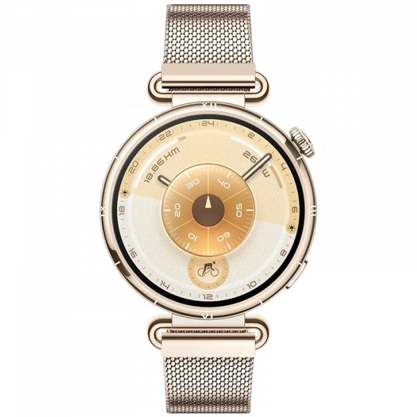 Смарт-годинник Huawei Watch GT 6 41mm Gold with Gold Milanese Strap (55020FTP)