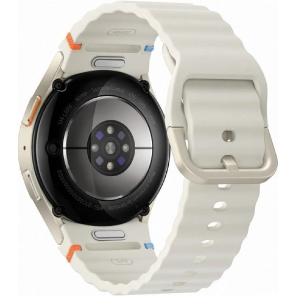 Смарт-годинник Samsung Galaxy Watch7 40mm eSIM Cream (SM-L305FZEASEK)