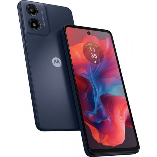 Смартфон Motorola Moto G04s 4/128GB Concord Black (PB360041UA)