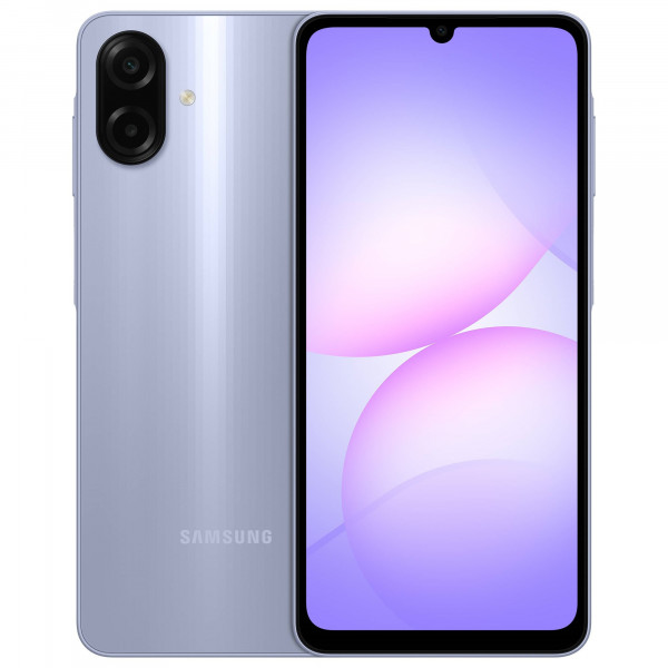 Смартфон Samsung Galaxy A07s SM-A077 4/128GB Light Violet (SM-A077FLVGSEK)