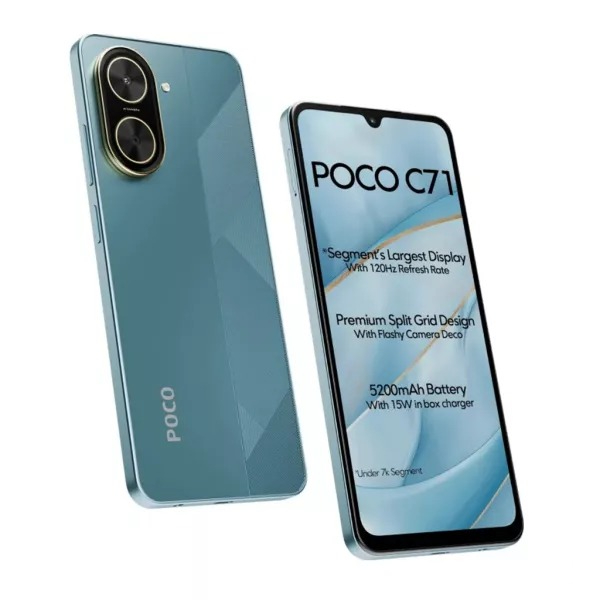 Смартфон Xiaomi Poco C71 4/128GB Blue_EU