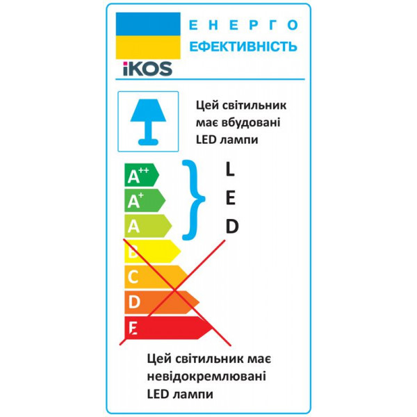 Світильник стельовий з пультом ДК Ikos Colo 52W 2800-6500К IP20 0003-BLG