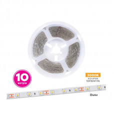 Світлодіодна стрічка ELM 2835 60LED IP20 3000K 10м (19-0013-10)