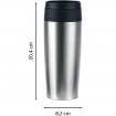 Термочашка Tefal Travel Mug Classic 360 мл Stainless Steel (N2020110)