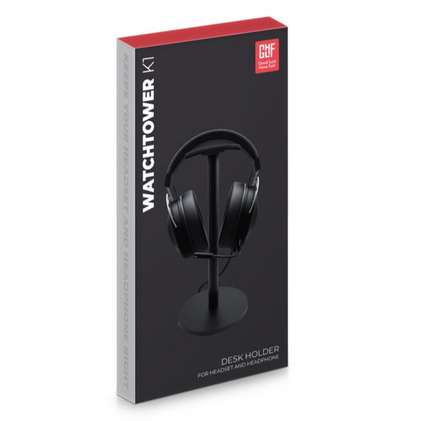 Тримач для навушників GLHF Watchtower K1 Black (FGLHH22BKWTOWER1K)