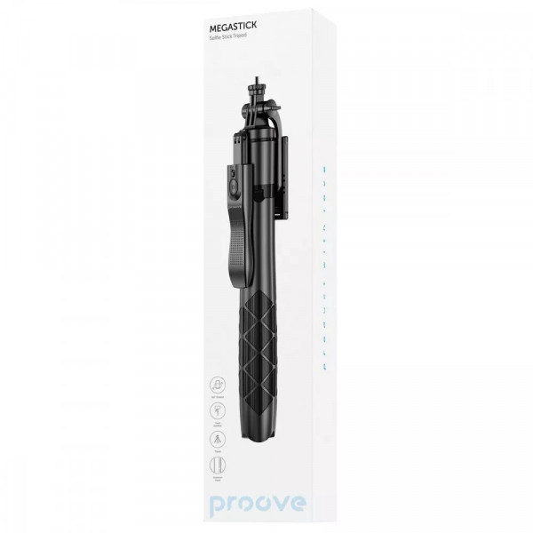 Трипод Proove MegaStick Selfie Stick Tripod 1530 мм Black (MPMS00010001)