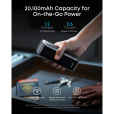 Універсальна мобільна батарея Anker Prime 20000mAh 220W Black (A110BH11)