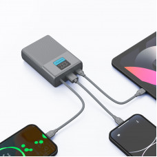 Універсальна мобільна батарея Marstek 10000mAh Grey (P265L)