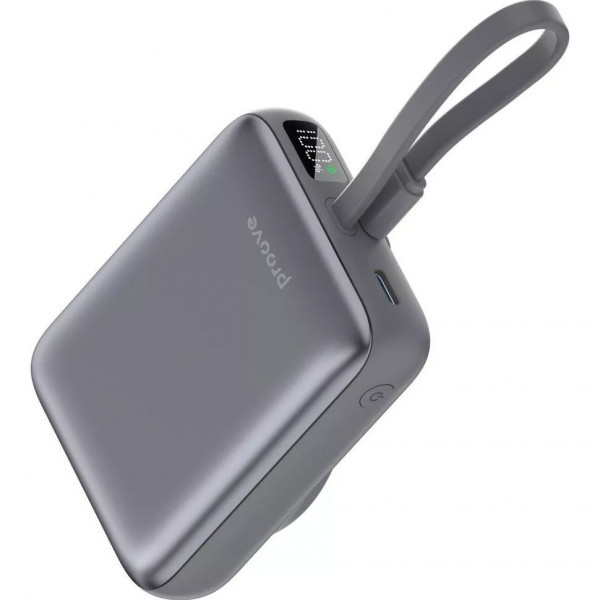 Універсальна мобільна батарея Proove Neutron 22.5W 10000mAh Gray (PBNE22022203)