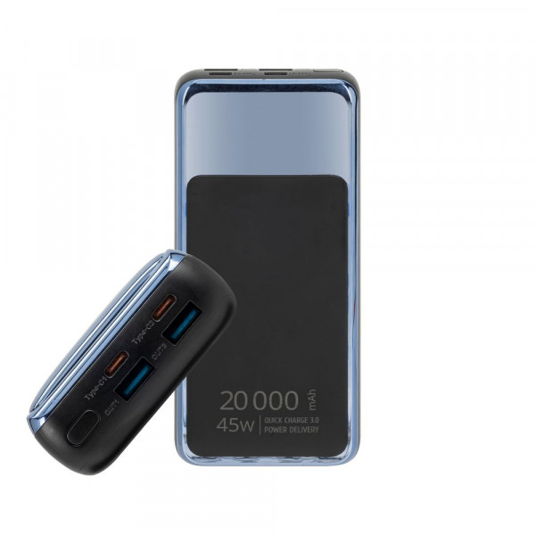 Універсальна мобільна батарея Rivacase Rivapower 20000mAh Black (VA1075)