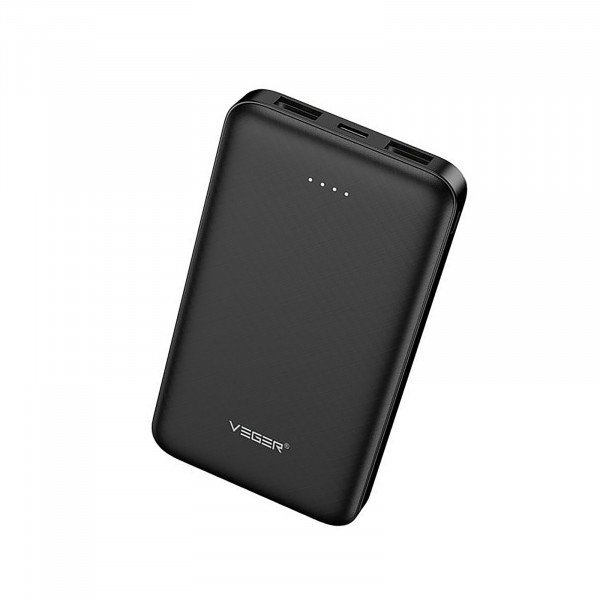Універсальна мобільна батарея Veger W1065 10000mAh (W1065.black)