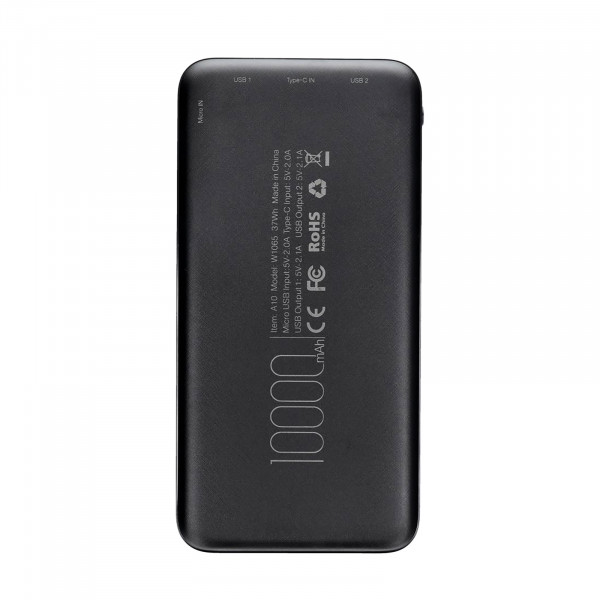 Універсальна мобільна батарея Veger W1065 10000mAh (W1065.black)