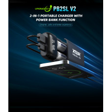 Універсальна мобільна батарея XTAR PB2SL V2 Black