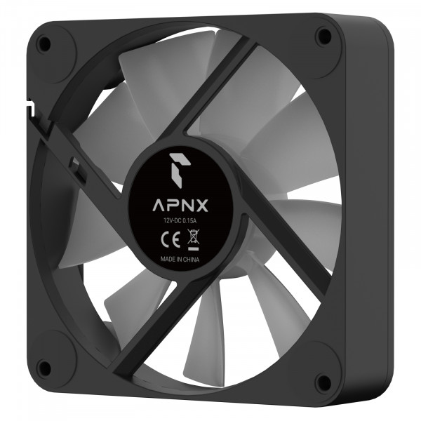 Вентилятор APNX FP1-120 ARGB Black - 3 Pack (APF3-PF11257.11)