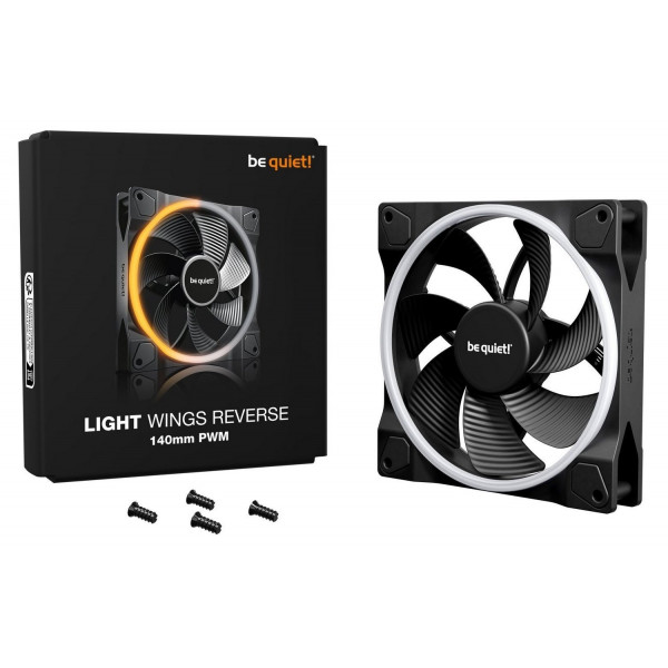 Вентилятор be quiet! Light Wings 140mm PWM Reverse Black (BL134)