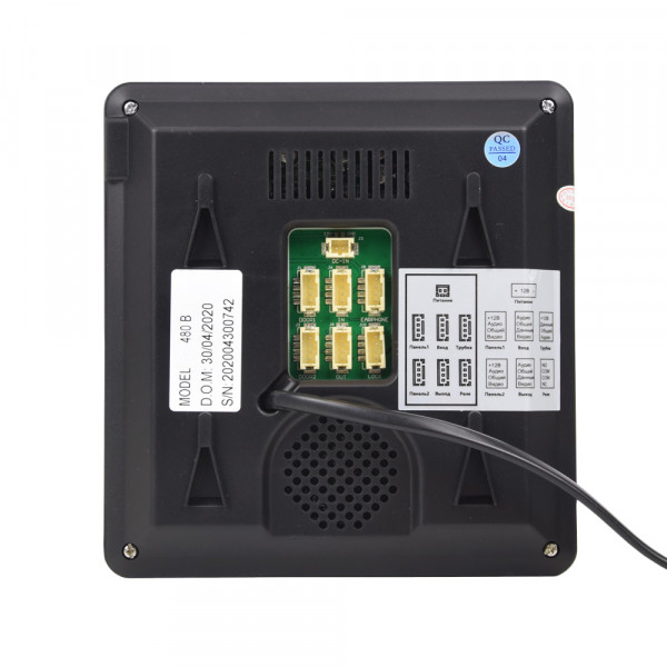 Відеодомофон 4" BCOM BD-480 Black