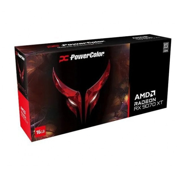 Відеокарта AMD Radeon RX 9070 XT 16GB GDDR6 Red Devil PowerColor (RX 9070 XT 16G-E/OC)